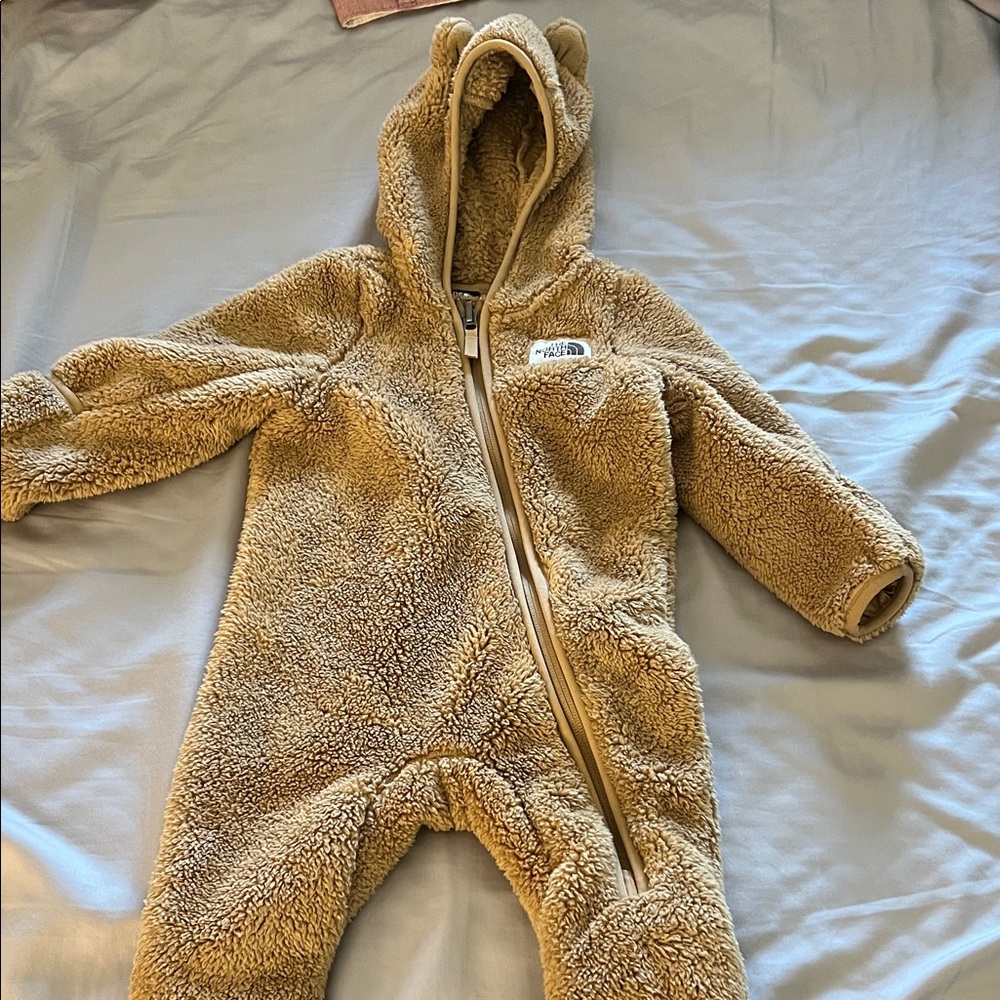 The North Face Cozy Tan Kids Footie